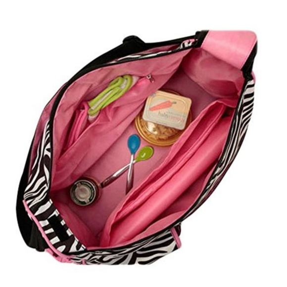 Diaper Bag - Baby Duffel Bag - Zebra or Giraffe - Picture 4 of 4